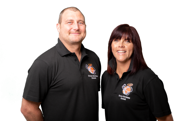 Lawrence and Claire - Meet the team at Drone Services Dorset